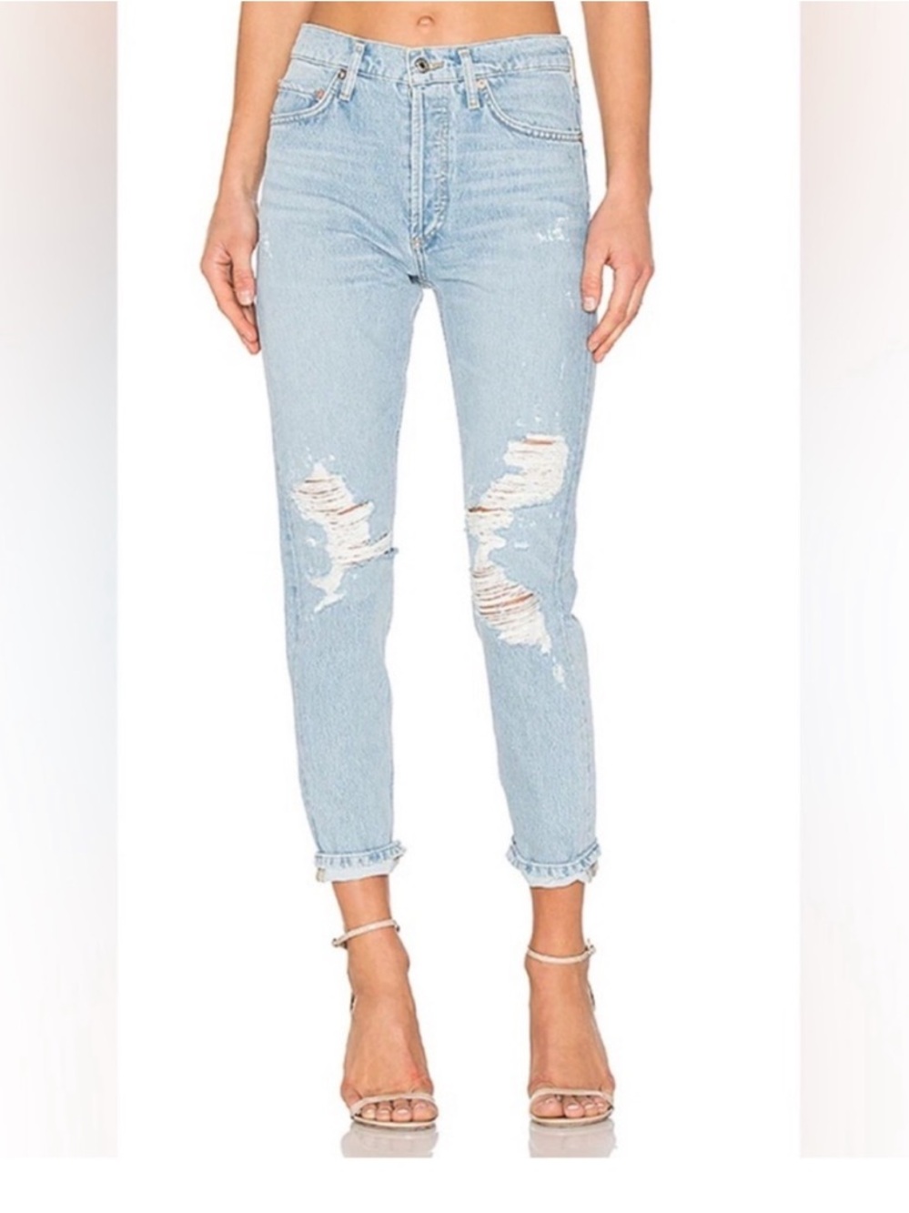 AGOLDE Jamie High Rise Classic Evermore Jeans size 24
